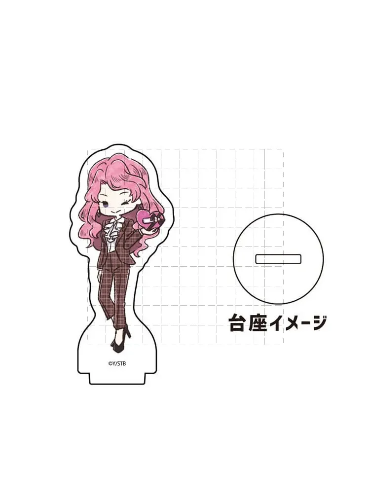 Game Finral Roulacase Vanessa Acrylic Stand Doll Anime Gauche Yuno Yami Noelle Sukehiro Mini Figure Model Plate Cosplay Toy Gift