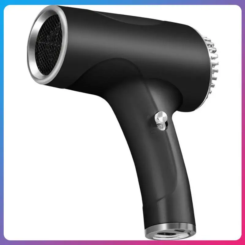 New Wireless Portable Hair Dryer High Power Household Travel Speed Negative Ion Charging Dual Purpose Hair Dryer