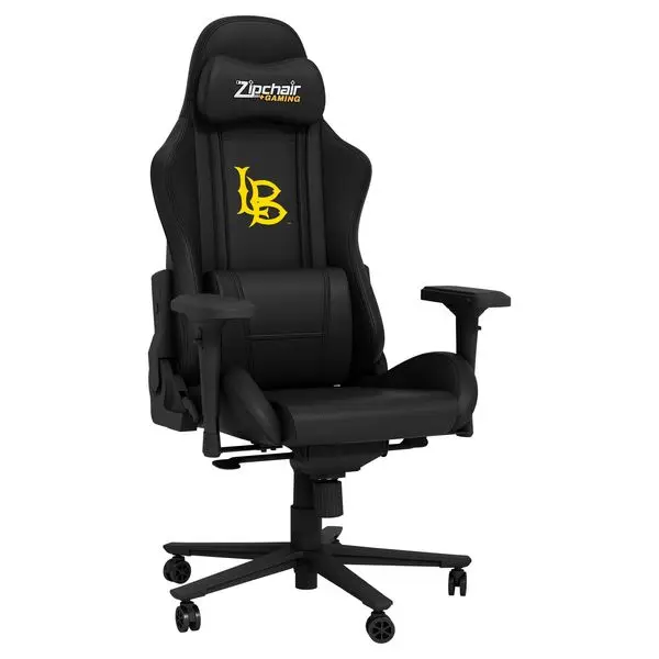 

Xpression Pro Gaming Chair with Cal State Long Beach Primary Logo