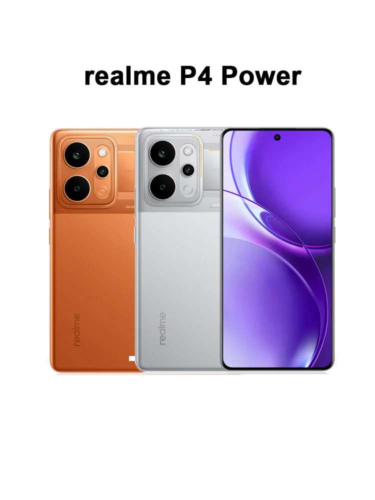 realme P4 Power 5G Smartphone 10001mAh Akku 80W Ultra-Schnellladung MediaTek Dimensity 7400 Ultra 5G 6,8'' 144Hz Bildschirm NFC 2026 Nest Mobiltelefon Großer Akku