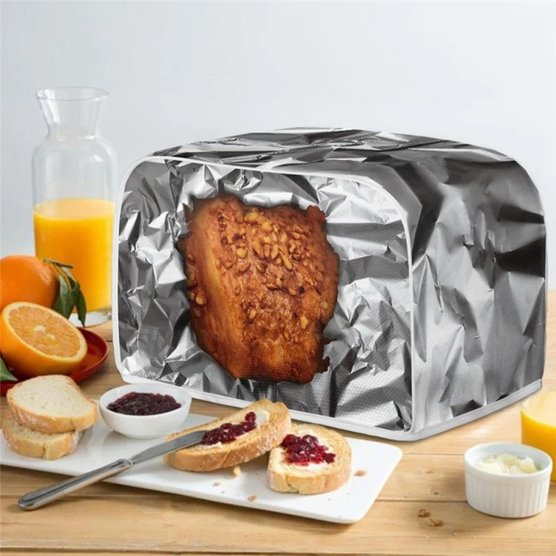 ABKR-Toaster Cover, 2 Slice Bread Toaster Oven Dust Cover,, Home Kitchen Accessories Decoration