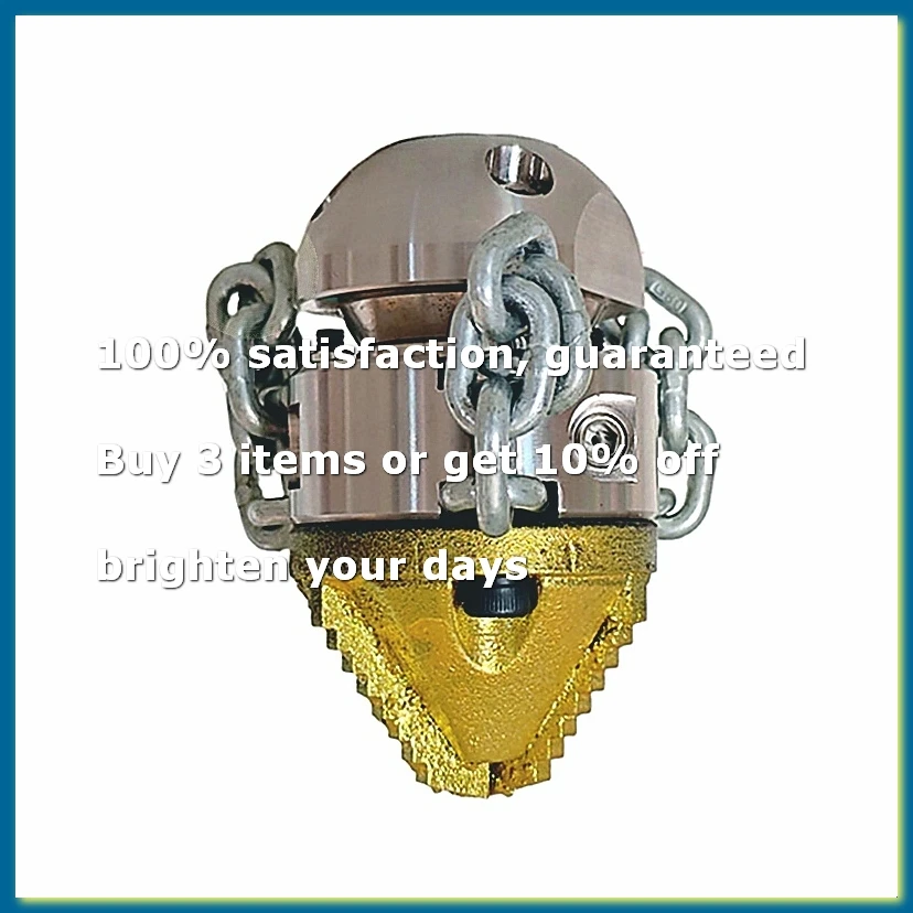 70L Rotating Blasting Nozzle High Pressure Pipeline Dredging Cleaning Nozzle Rope&Chain Sling Rotating Sewer Nozzle G1/2
