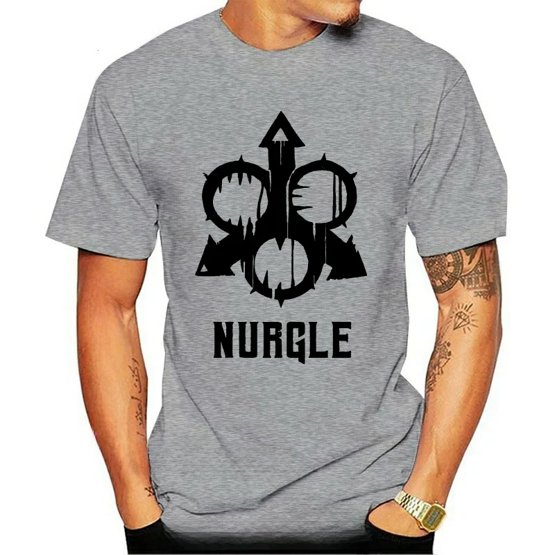 heavyweight Informal New Arrival vintage funny anime Hot Sale clothes Summer harajuku t shirt New 7142D Men t-shirt Nurgle