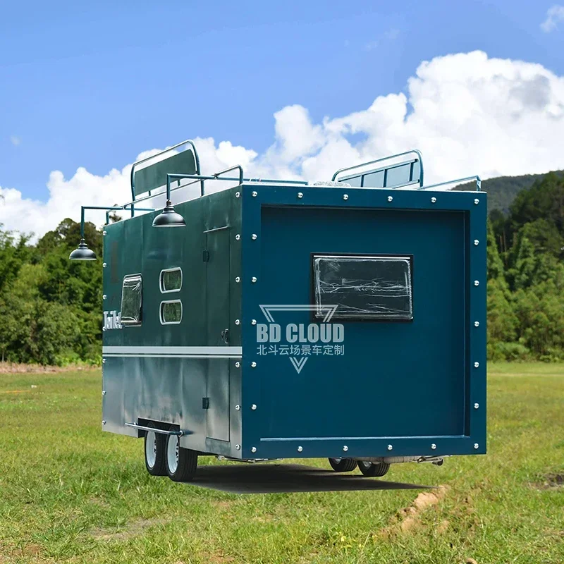 Outdoor mobile toilet Car camp Rural outdoor public hand washing toilet Camping B & B Scenic area Male and female public toilets