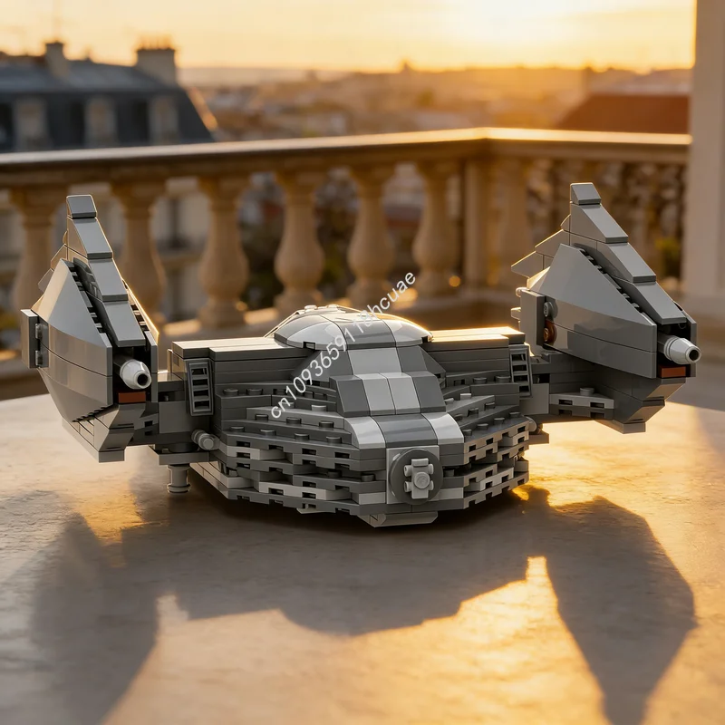 374 Pezzi MOC Nighthunter, Modello Modulare di Paesaggio Urbano, Blocchi da Costruzione Architettonici, Idea Regalo di Natale, Giocattolo per Bambini