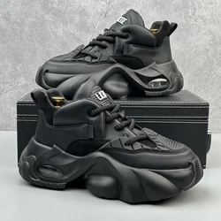 Thick Soled Men's Shoes,2025 Spring New Men's Increasing Shoes, Fashion Casual Sports Shoes