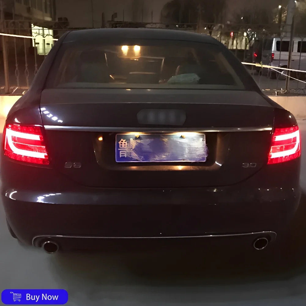 

Автомобильные задние фонари для Audi A6 2005-2008, обновленный стиль, высокое качество, светодиодные задние фонари в сборе, аксессуары для указателей поворота