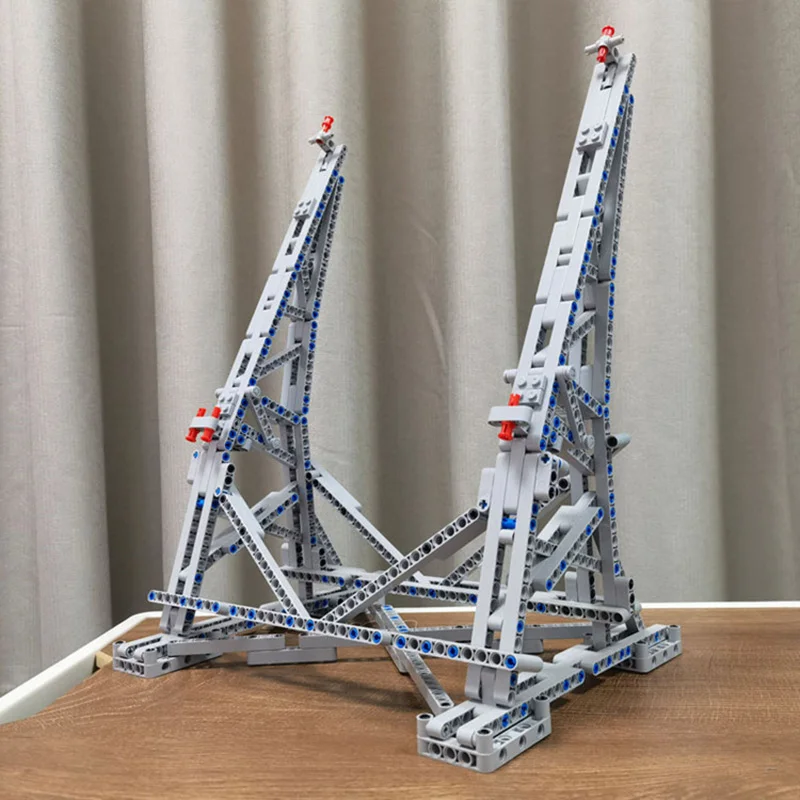 dk5001-垂直スタンド-レゴ-75192-ミレニアム・ファルコン船ビルディングブロックモデルに対応-ブラケットのみ、宇宙船は含まれません