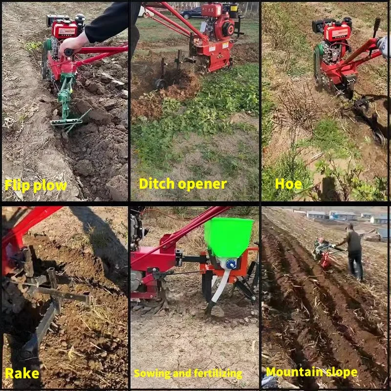 Cultivator Cultivator High durability, high stability Small chain crawler plow