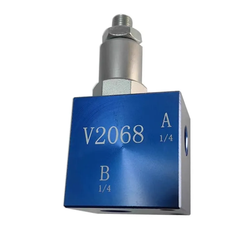 Hydraulic Manual Adjustable Pressure Safety Valve V2068 Thread Insertion Relief Valve Pressure Valve RV08 - view 5