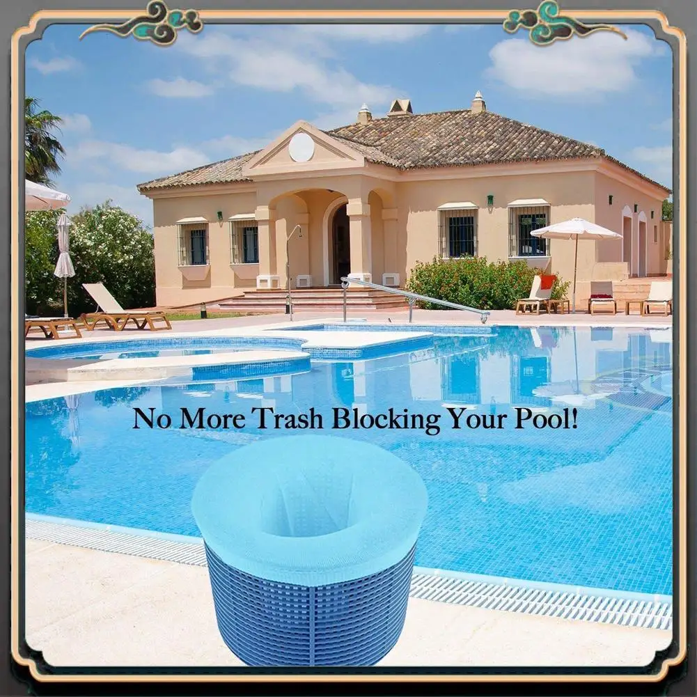 

Premium 30 Pcs Pool Filter Basket Saver Socks Nylon Mesh Filter Saver Filters Baskets Skimmers Swimming Pool Debris Catcher