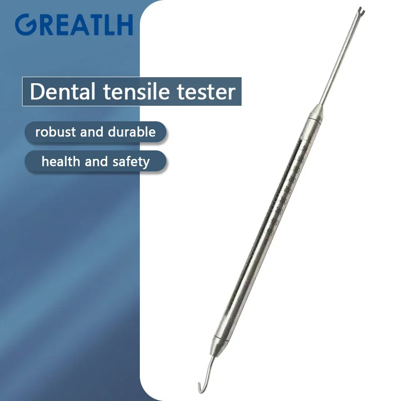 1pcs Dental Tensile Tester Dental Orthodontic Force Gauges Dental Materials Stainless Steel