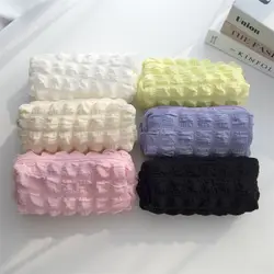 Borsa portaoggetti per materiale scolastico di grande capacità custodia per penna borsa per trucco astuccio per penna astuccio per matite Kawaii Puff