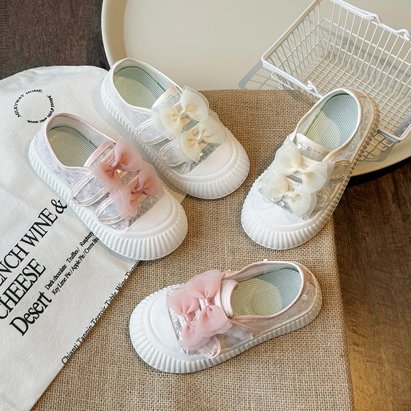 

Модная женская обувь 2025Осенняя новая детская парусиновая обувь. Простая и универсальная спортивная обувь для девочек. Удобная детская обувь на плоской подошве. Повседневная обувь.