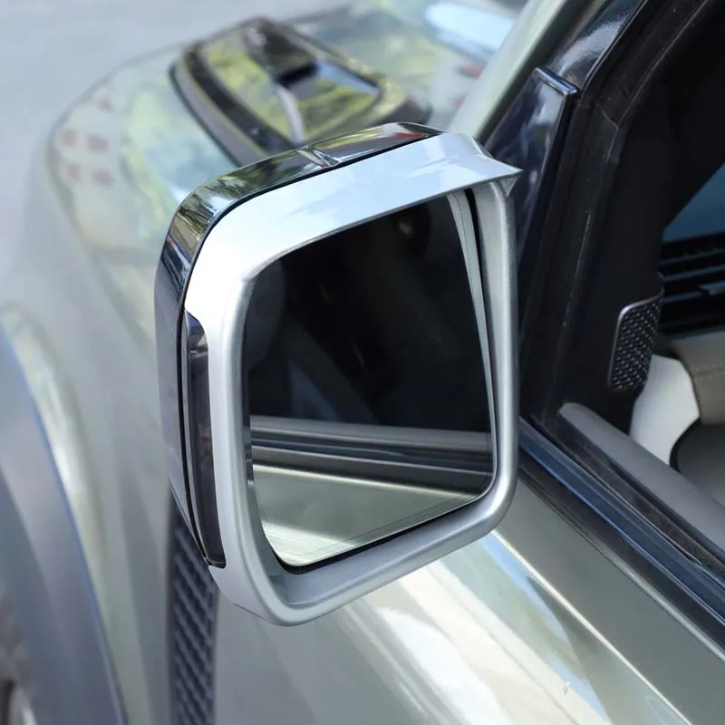 

For Land Rover Defender 90 110 130 2020-2024 ABS carbon fiber car exterior rearview mirror rain eyebrow frame Car accessories