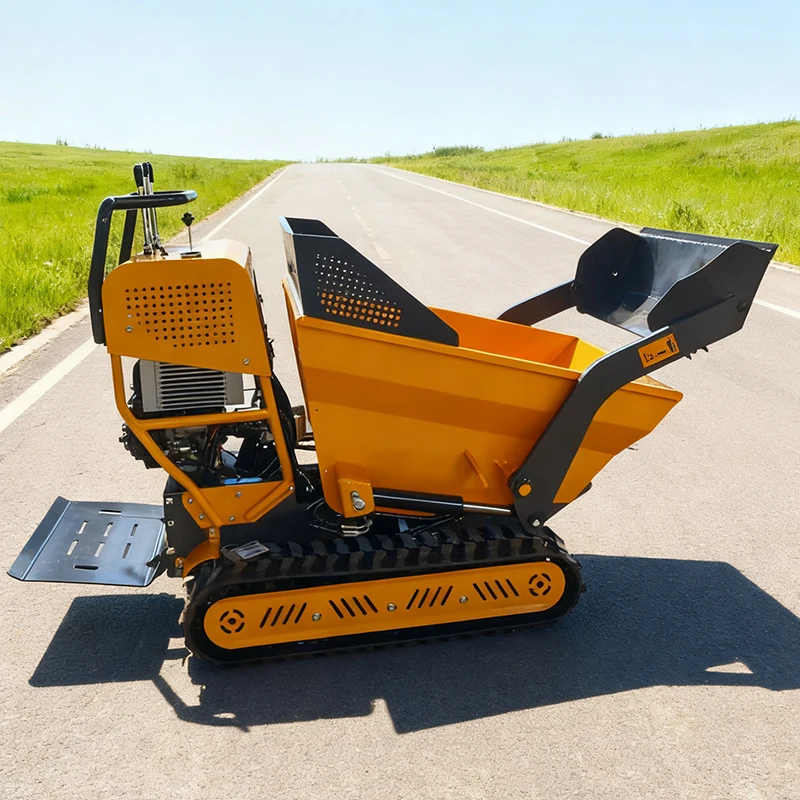 

Fast Delivery Mini Dumpers Epa Euro 5 High Quality Crawler Mini Dumper Truck Factory Customize 500kg Small Crawler Dumper