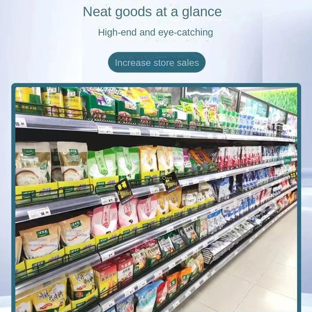 Hot Sale Pvc PVC Partition Split Type Shelves Home Storage Durable Product Baffle Practical Partition Plate Supermarket