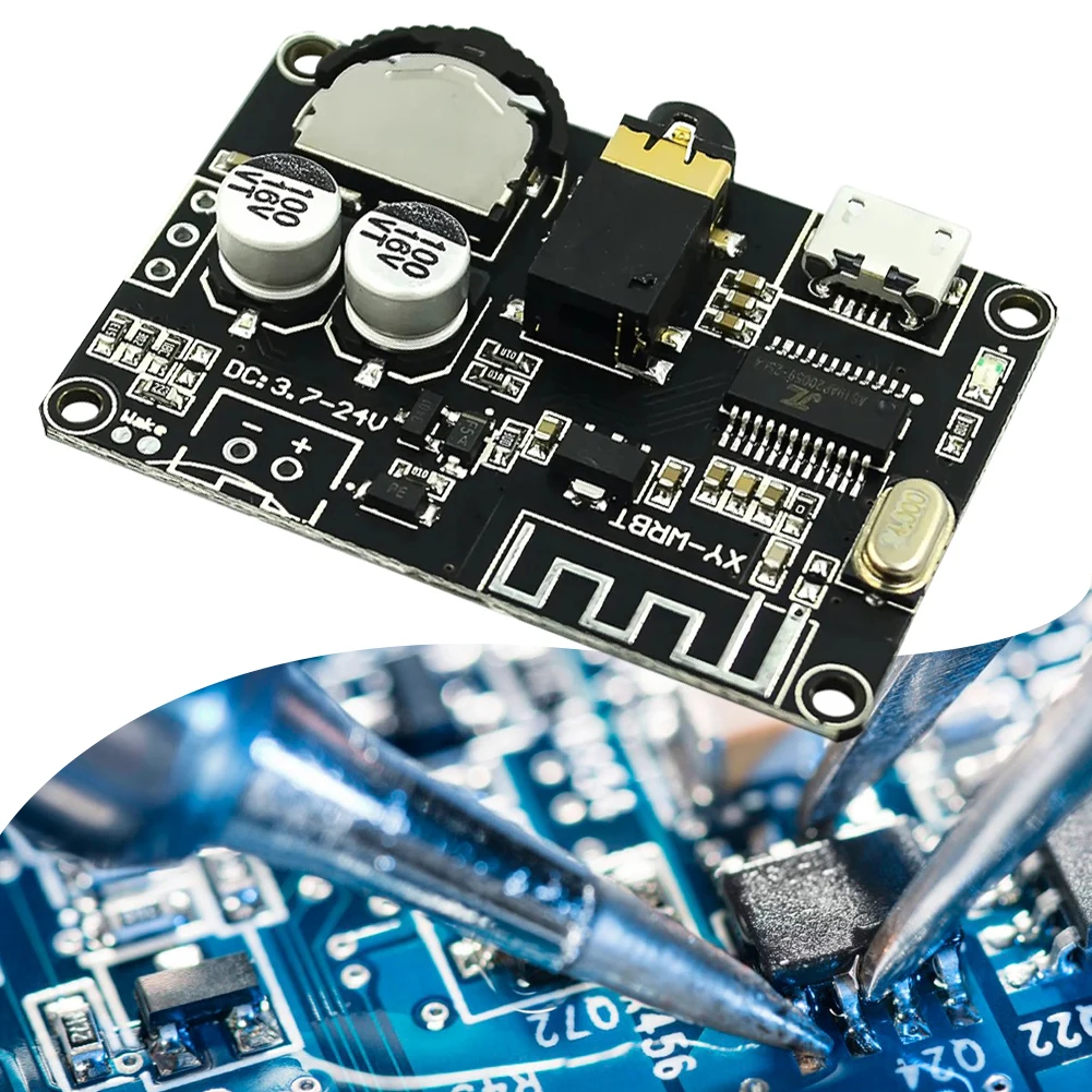 XY-WRBT Bluetooth-Compatible Audio Receiver Board MP3 Decoder Board MP3 BT 5.0 Audio Receiver Modul Board Wireless Stereo Module