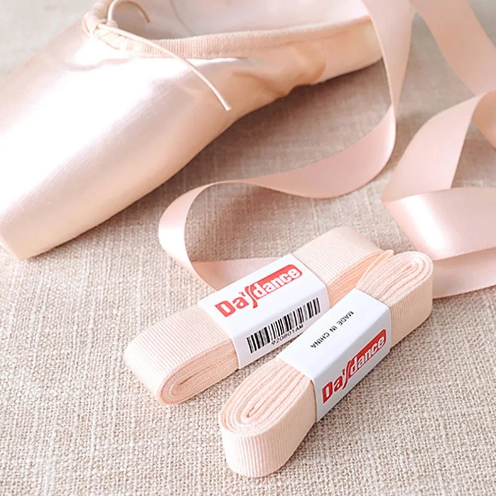 Satin Ballet Pointe Shoes Bandage Women Canvas Toe Shoes Bandage for Ballerina Dance Training Performance Ballet Accessories