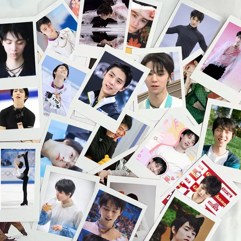 30 PCS/SET Hanyu Yuzuru Figure Lomo Card Cute Exquisite Creative HD Photo Card Bookmark For Men Women Fans Collection Gift