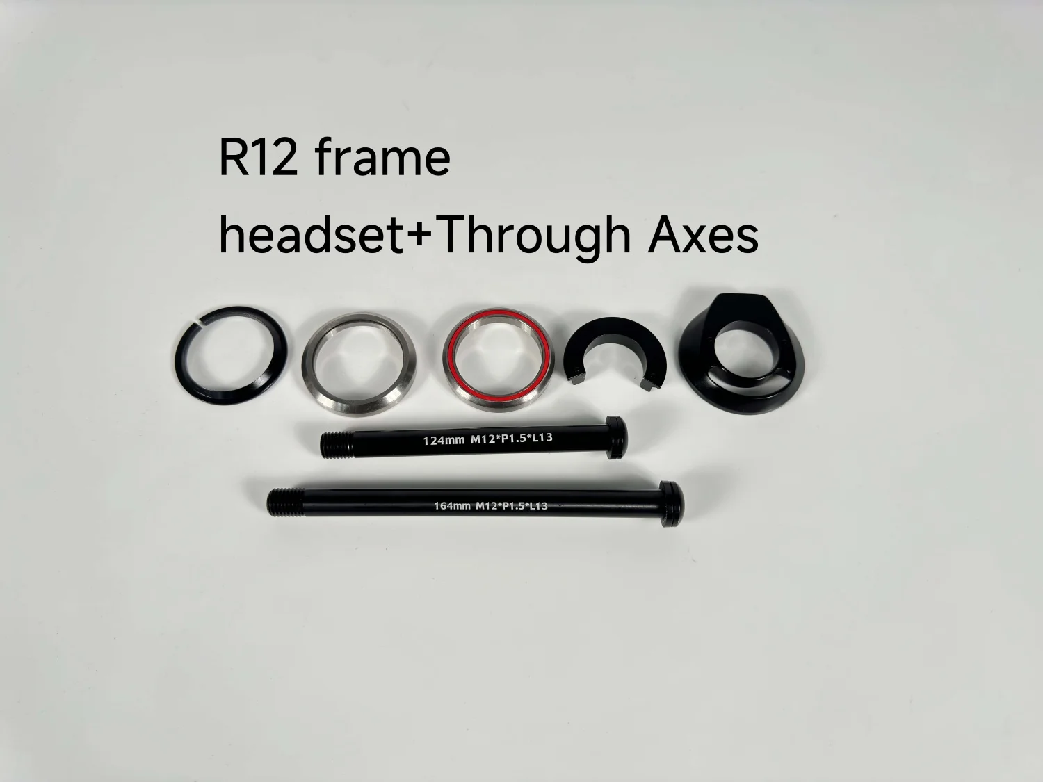 سماعة رأس ملحقات الدراجة R12 + من خلال المحاور + فواصل سماعة الرأس