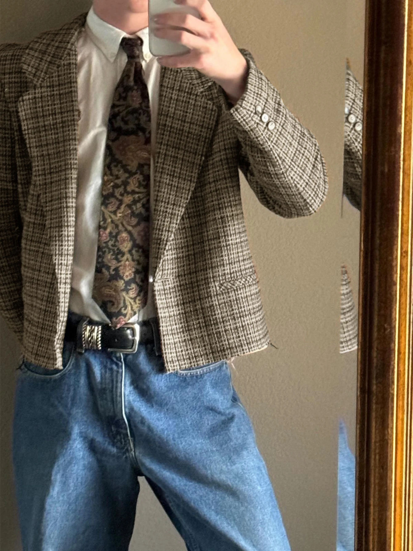 سترة رجالية كاجوال منقوشة للأعمال لربيع وخريف نمط جديد خفيف الوزن للركاب معطف رسمي بأزرار إيطالية بريطانية