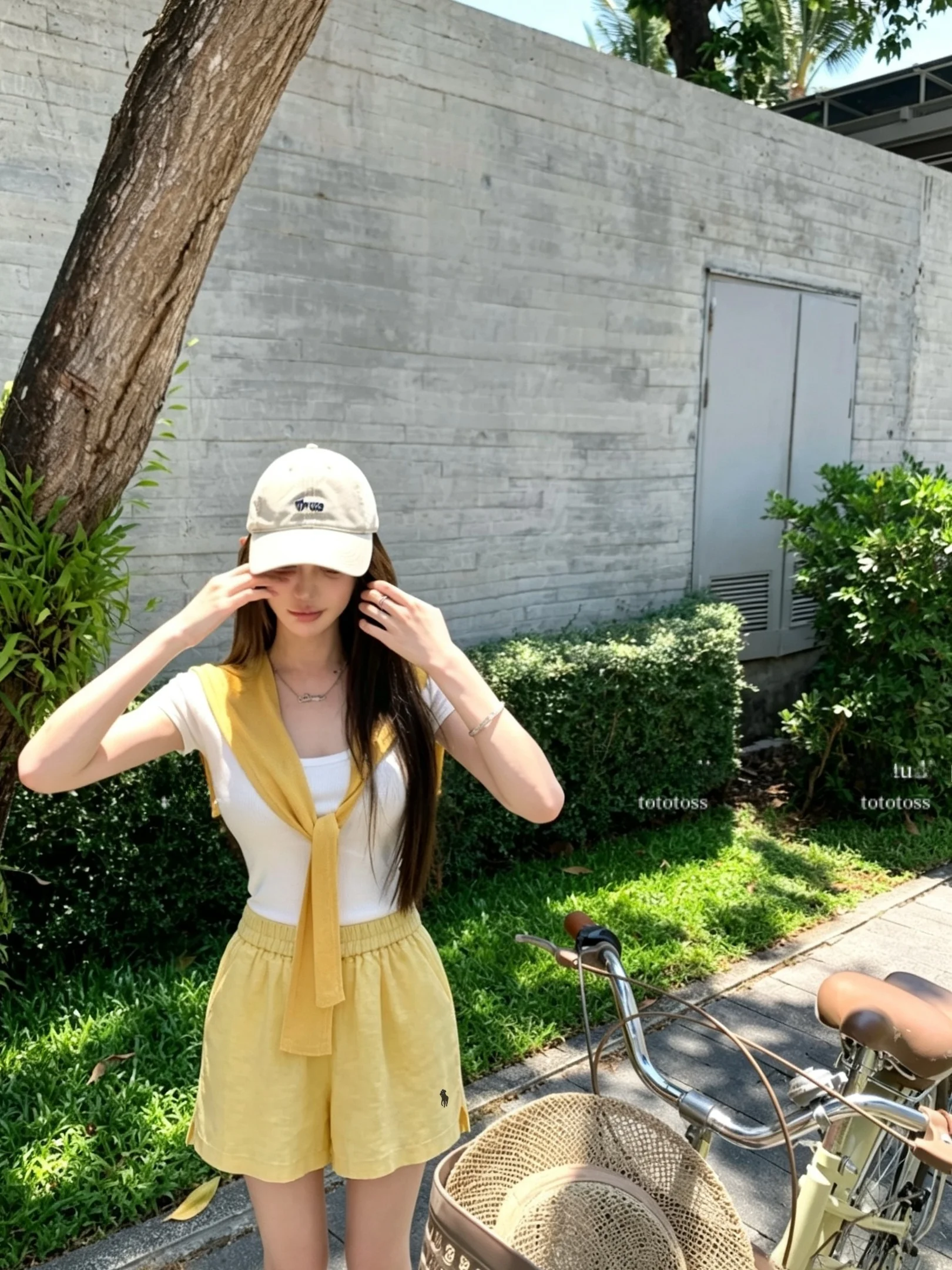 Korean Style Candy Color Embroidery  Linen Shorts Women Summer Thin Loose Straight Five-Point Pants Casual Cotton Blend