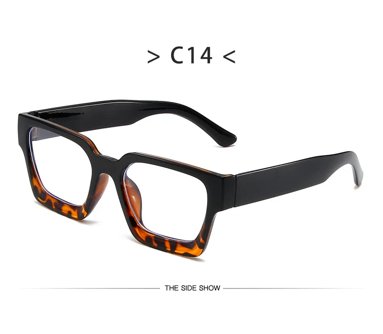 Neue Vintage-Sonnenbrille für Damen und Herren, Quadratischer PC-Rahmen, Marken-Designer Retro-Shades, Modische Sonnenbrille ﻿ für Männer – Detail 23