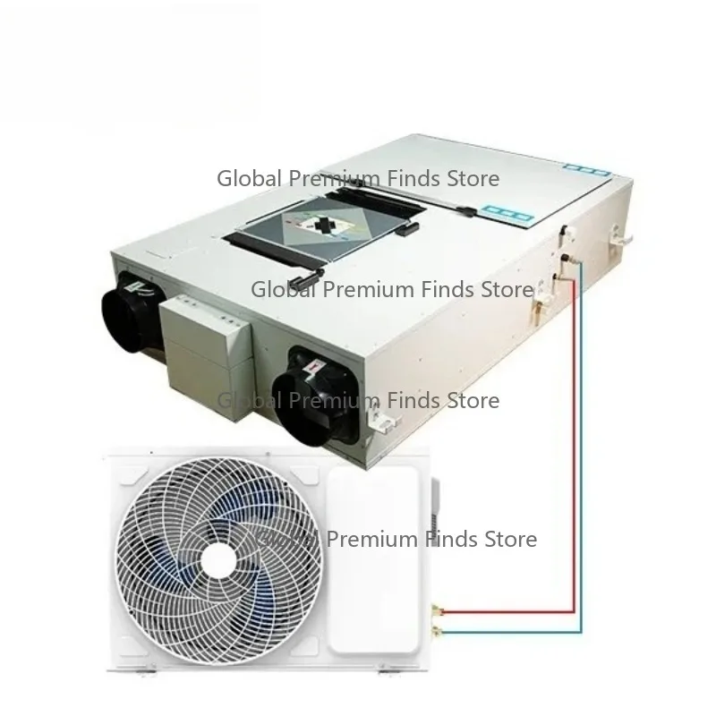 High Quality Fresh Air Ventilation System Energy Recovery Preheat And Precool Function