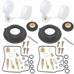 2 set for VT1100C Shadow Spirit 1997-2005 VT 1100 VT1100 C 1100C Motorcycle carburetor repair kit plunger diaphragm