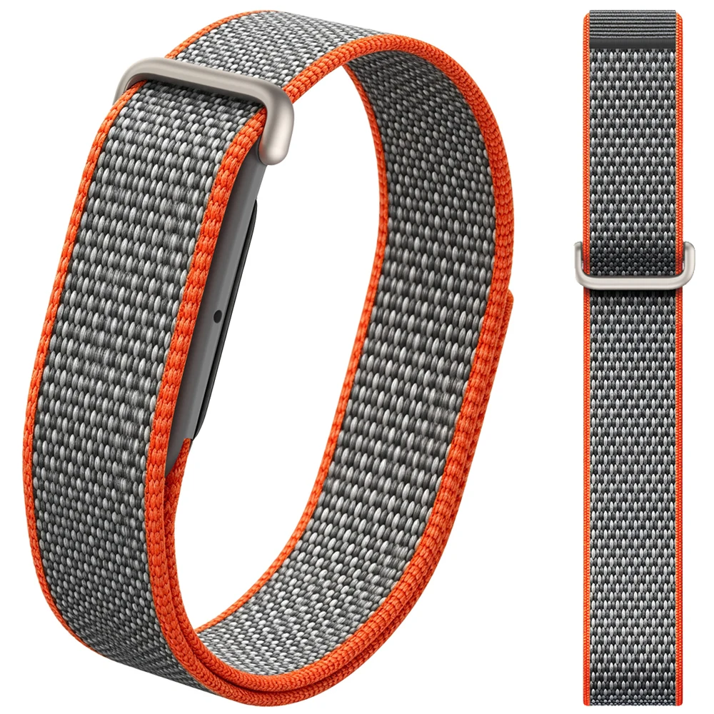 Nylonarmband für Google Fitbit Air, ultradünn, federleicht, atmungsaktiv, Schnellverschluss-Armband für Fitbit Air, ersetzt Armbänder