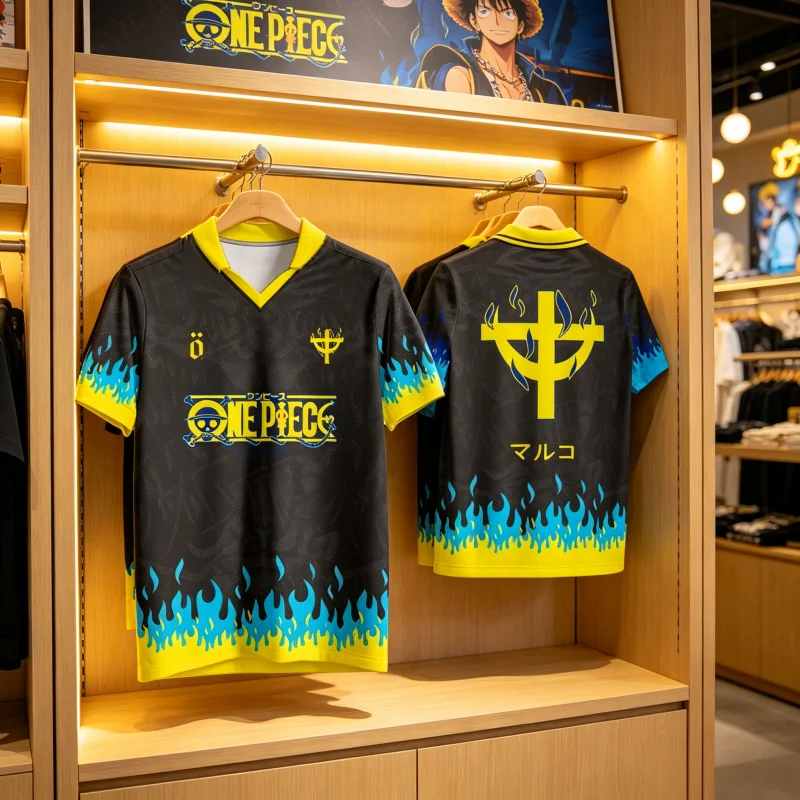 2026 New One-piece Marco The Phoenix Baseball Jersey for Daily Sports and Training, Breathable and Casual T-shirt Beach Surfing