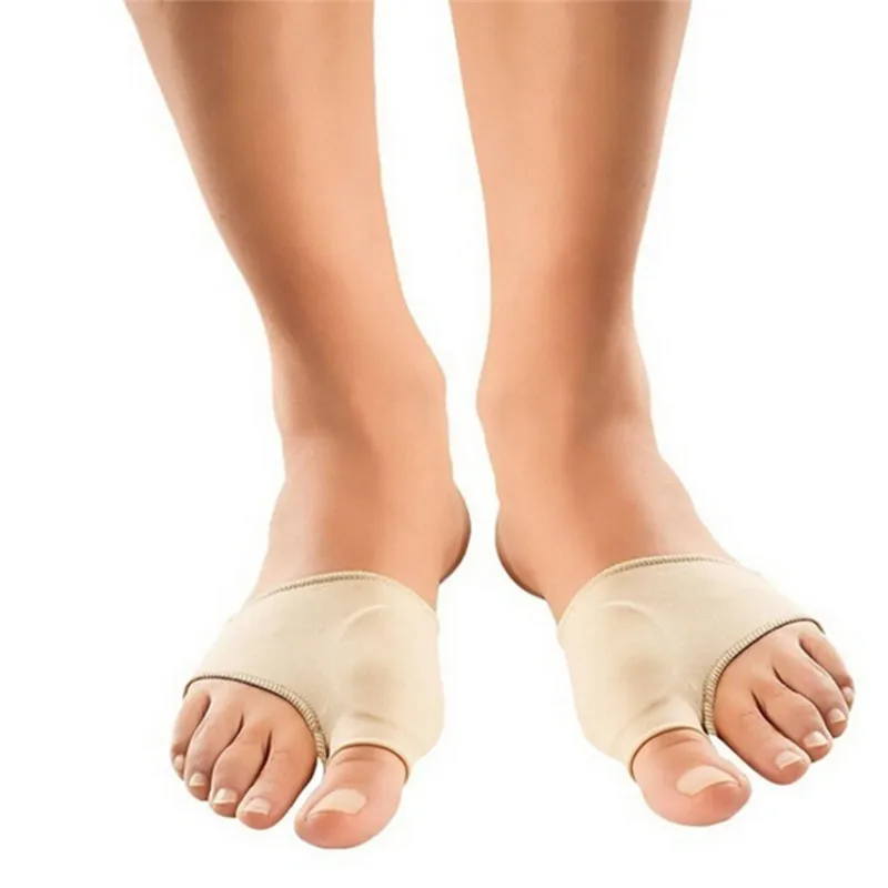 1 쌍 발가락 분리기 Hallux Valgus Bunion 교정기 Orthotics 발 뼈 Thumb 조절기 교정 Pedicure Sock Straightener