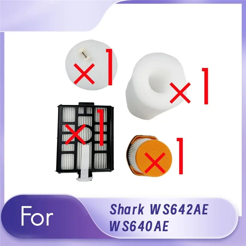 AB33-For Shark WS642AE WS640AE Cleaner Filter Sweeping Robot Accessories Cleaner Filter Parts Replacement