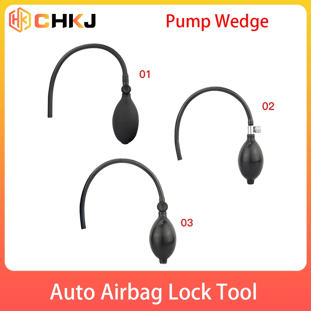 CHKJ Pump Wedges Car Door Lock Door Window Installation Auto Airbag Lock Set PVC Inflation Head Locksmith Tool