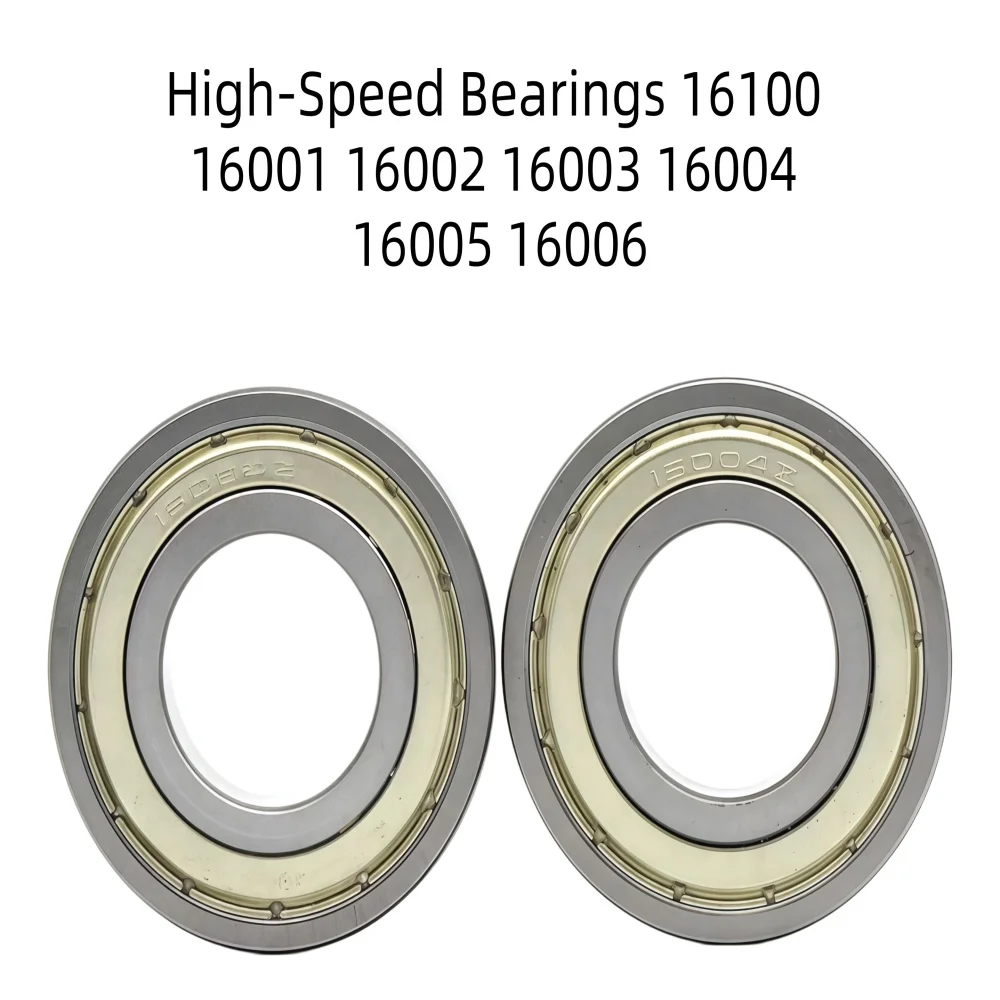 High-Speed Bearings 16100 16001 16002 16003 16004 16005 16006 ZZ  Types - Precision Rolling Element Bearings for Industrial Us