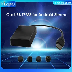 Hizpo Brand Built-in and External USB TPMS Fits for Android Car Radio Navigation Multimedia Players Wireless Intelligent TPMS