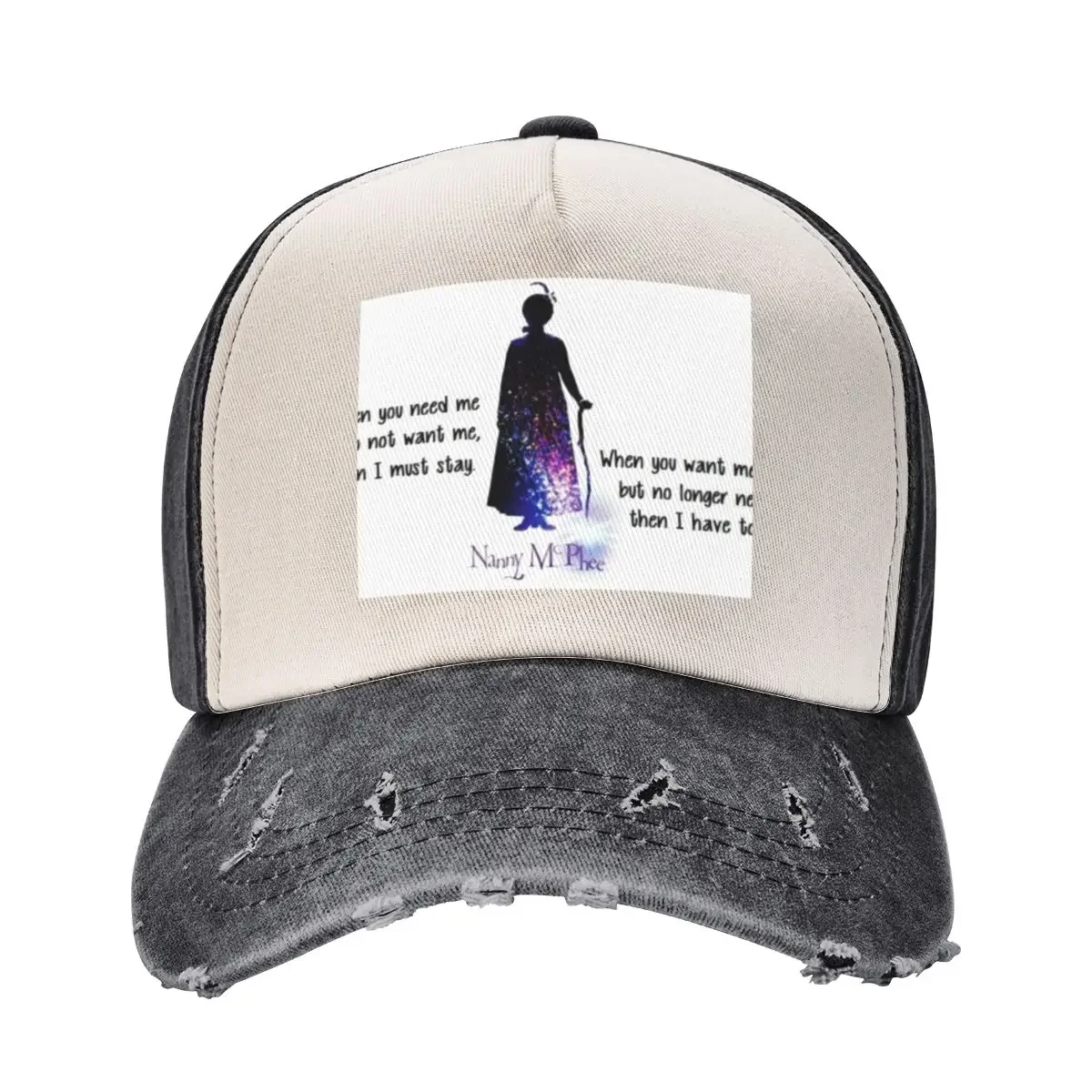 Nanny McPhee Baseball Cap Gentleman Hat Beach Outing Anime Women's Men's