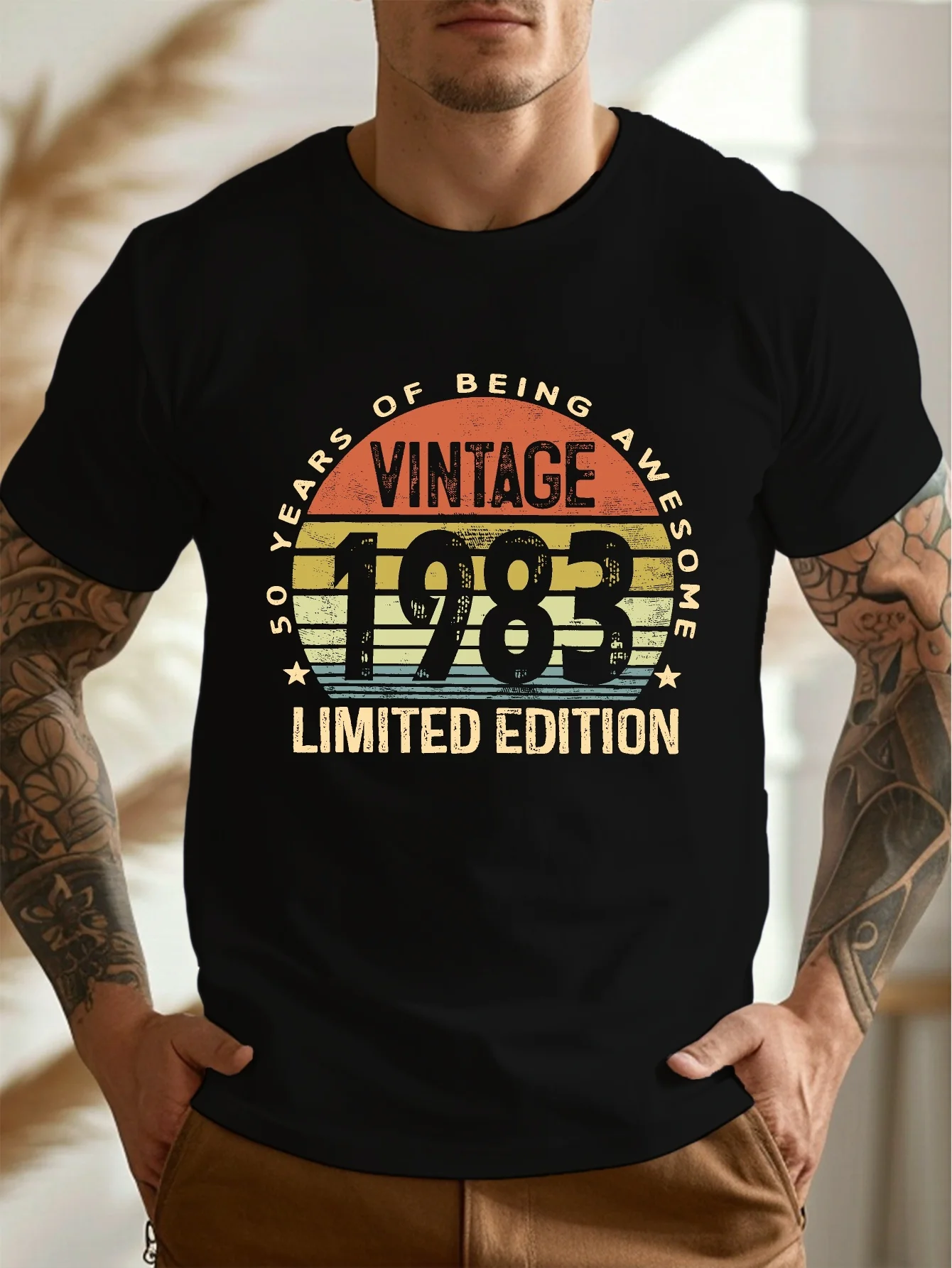 Vintage 1983 Limited Edition Men's T-Shirt