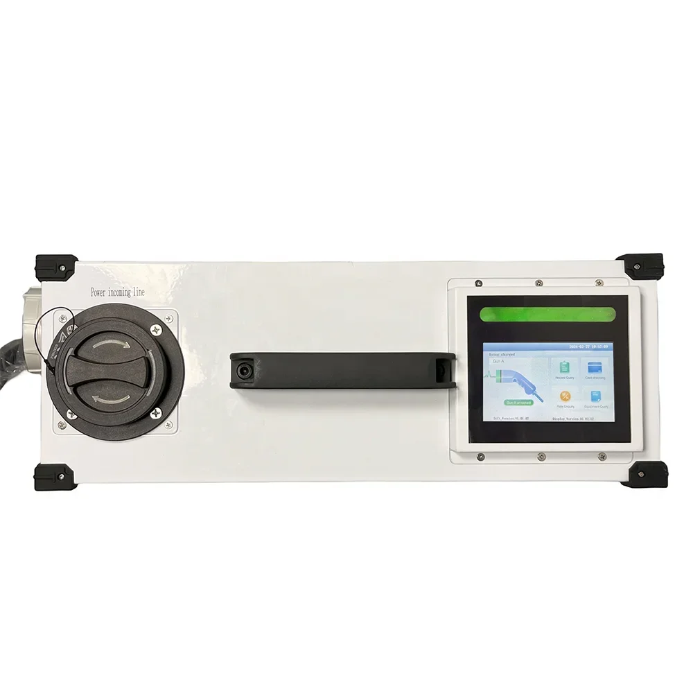 Portable DC EV Fast Charging Station Movable CCS2 Type 2 Socket 20KW DC Fast EV Charger Charging Station Ev Portable Charger