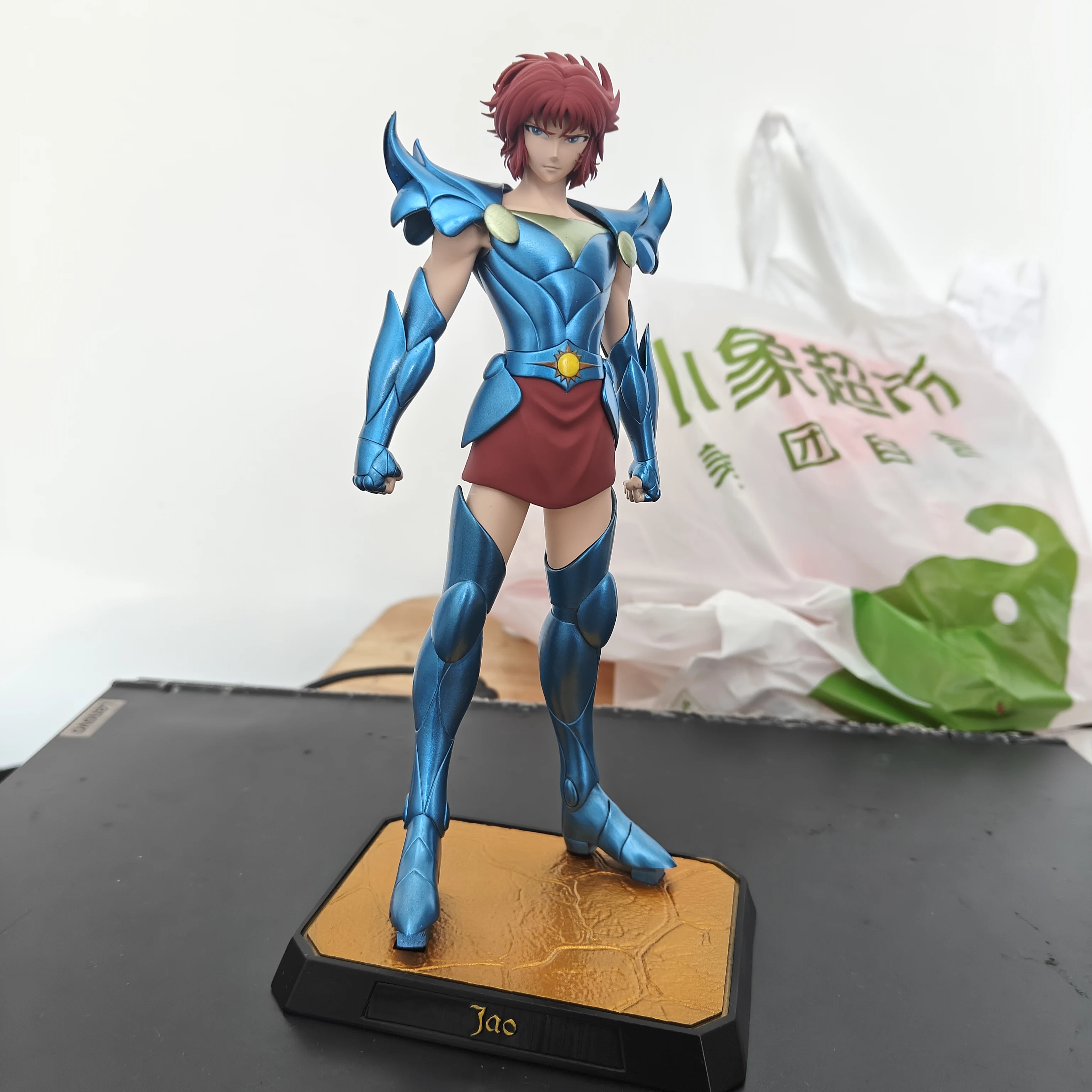 

Saint Seiya Legend of Crimson Youth Corona Saint Lynx 3d printed Model Figure Colored version
