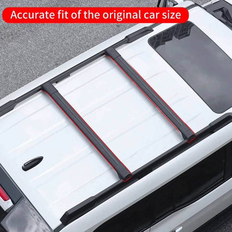 Premium Upgraded Luggage Roof Racks Cross Bars Outdoor Storage Exterior Modification Kits