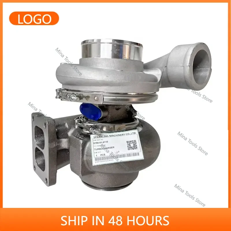 SKGM 6156-81-8110 WA470 SA6D125E TURBOCHARGER for Construction Machinery Excavator Parts