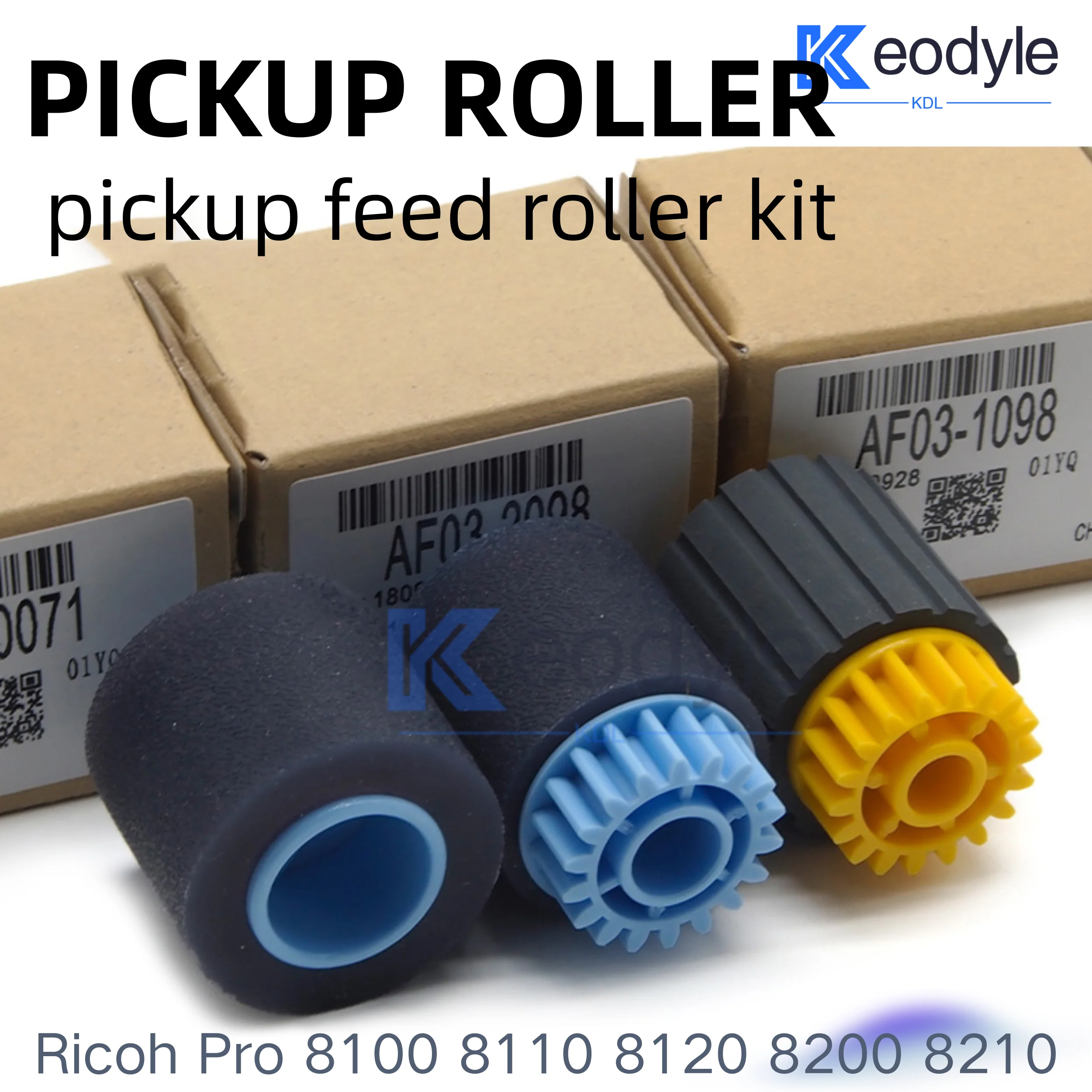 AF03-0071 AF03-1098 AF03-2098 Pickup Roller Paper Feed Roller For Ricoh Pro 8100 8110 8120 8200 8210 8220 C651 C751 C901 Parts