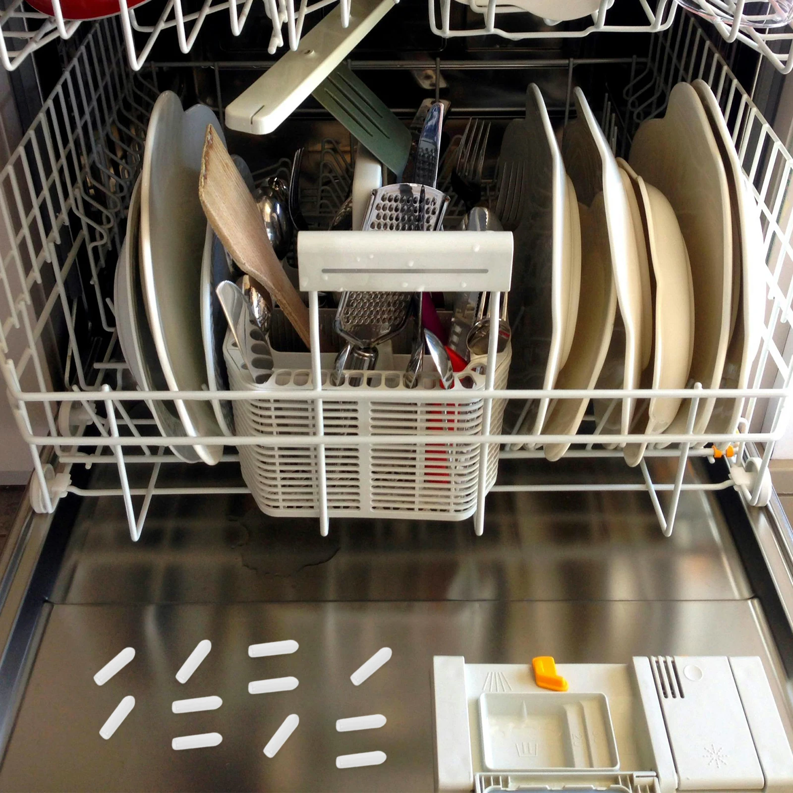 

Dishwasher Prong Rack Tip Tine Cover Caps Universal Flexible Round End Caps Shelf Organizer Wire Thread Protector Dishwasher