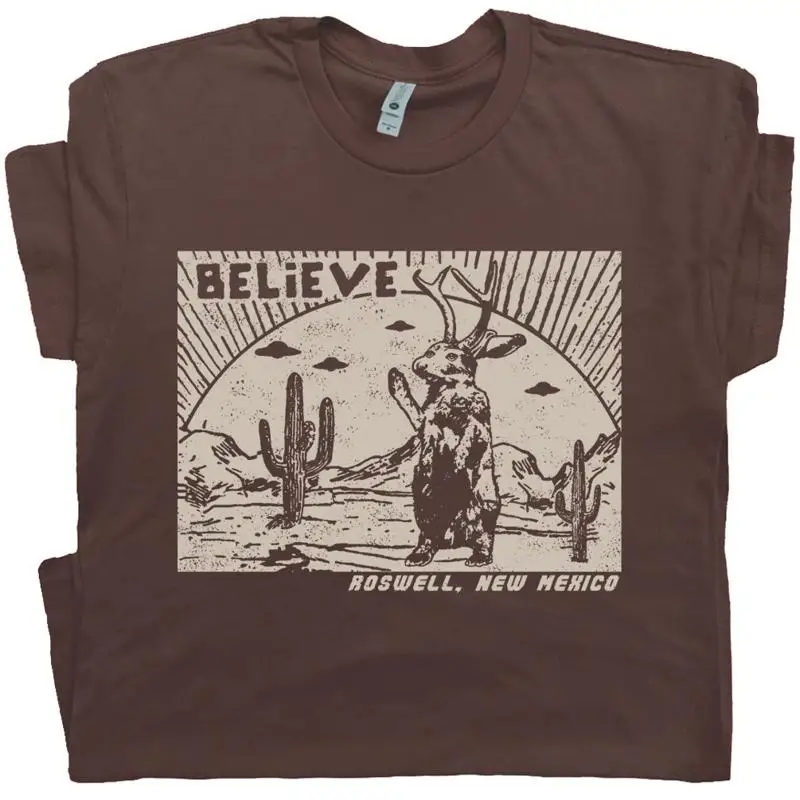 Roswell Jackalope Camiseta UFO do Novo México Área 51 Aliens