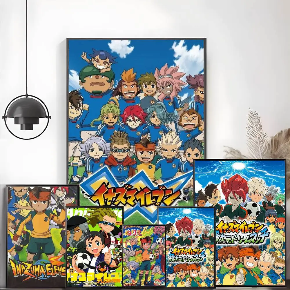 ملصق Anime I-Inazuma أحد عشر ملصقًا ذاتي اللصق مناسب لأي سطح جدار مقاوم للماء والرطوبة