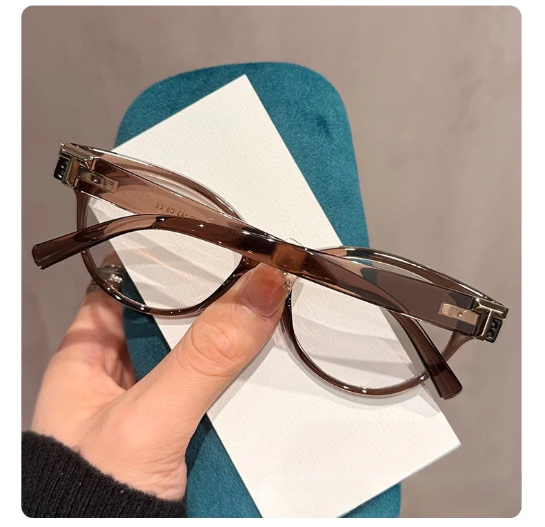 Neue Sonnenbrille im Cat-Eye-Stil mit T-förmigen Bügeln und kleinem Duft für Damen DS-8820 – Detail 21