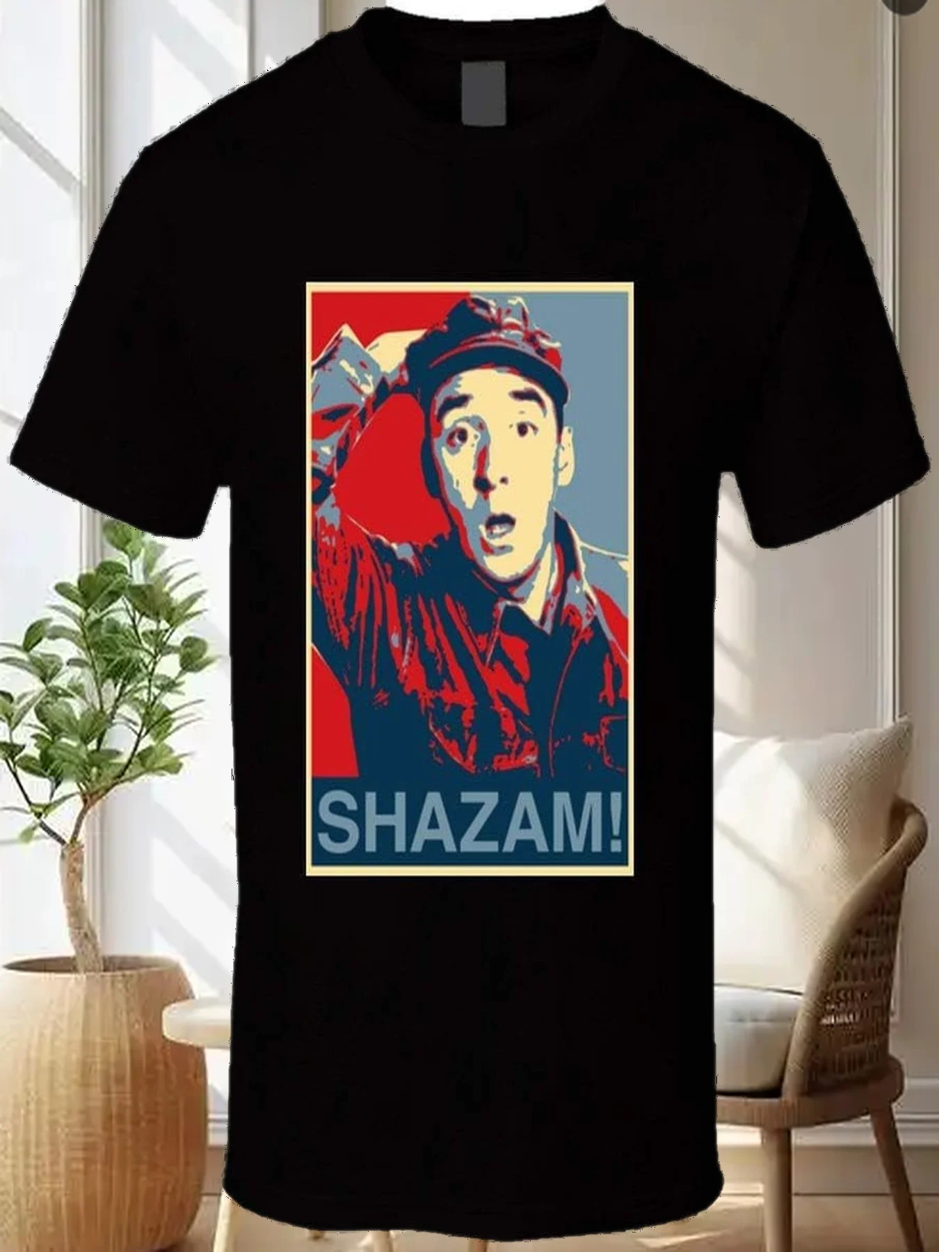 

Gomer Pyle Shazam Забавная футболка в стиле ретро с ТВ-комедой Jim Nabors USMC