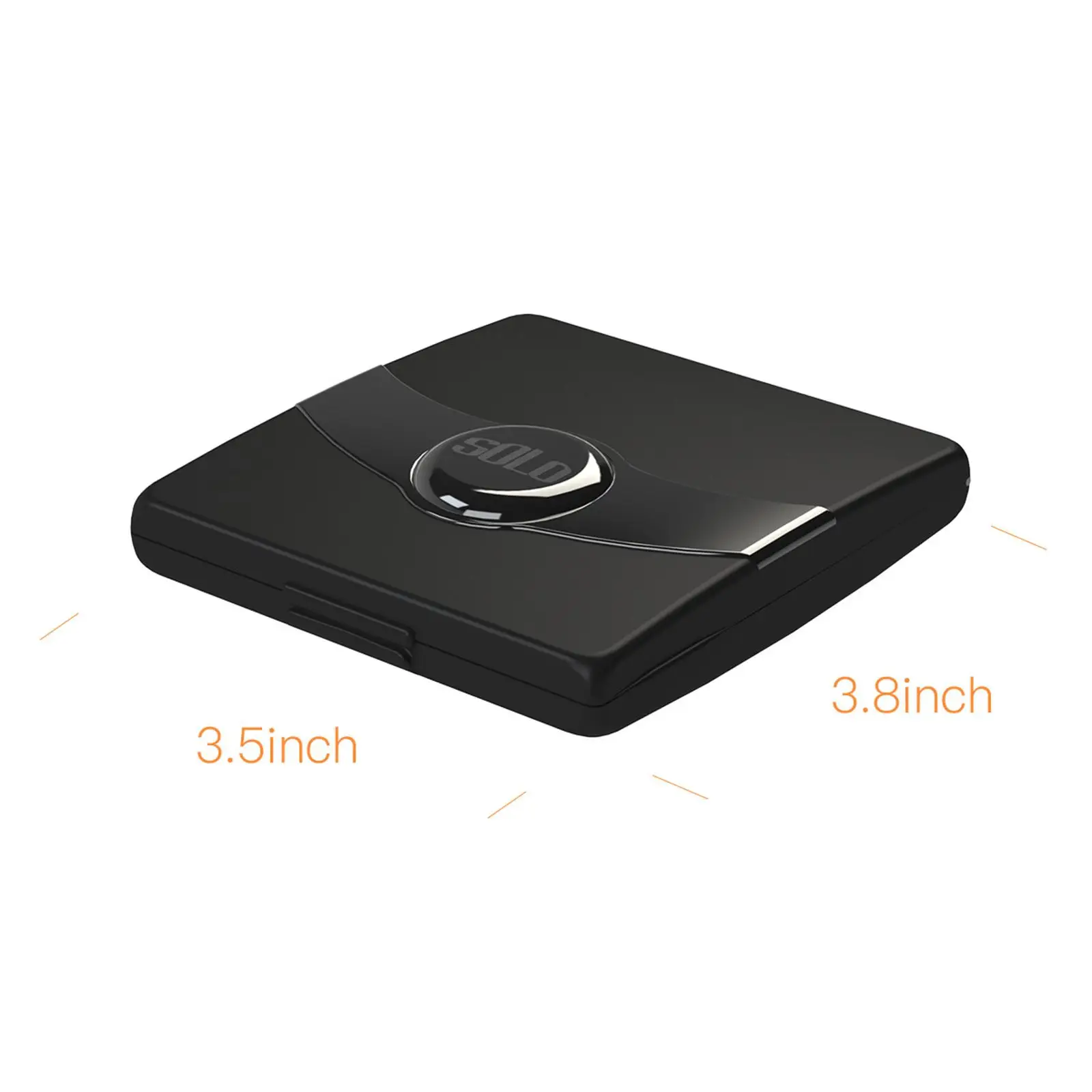 1x Saxophone Portable Wear-Resisting Waterproof Carry Instrument Control Parts Storage Box for 8 Reeds Grids Outdoor Oboe Sax